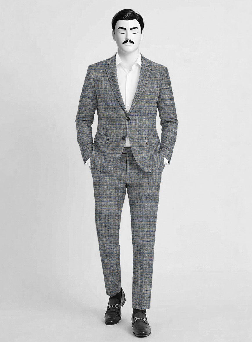 Italian Wool Trama Riga Suit - StudioSuits