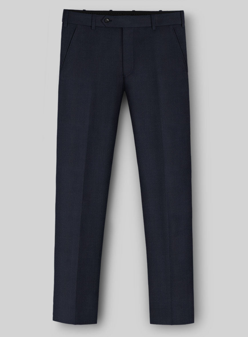 Italian Wool Twill Arvian Pants - StudioSuits