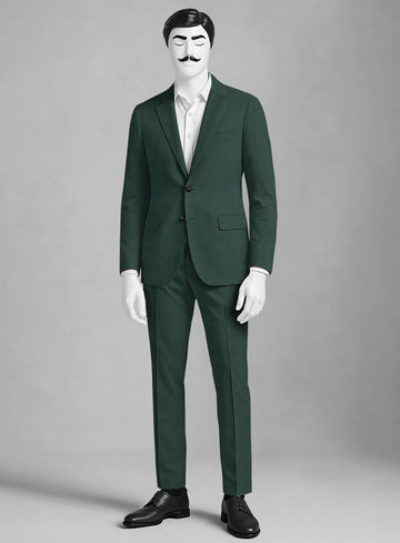 Italian Wool Twill Darsen Suit - StudioSuits