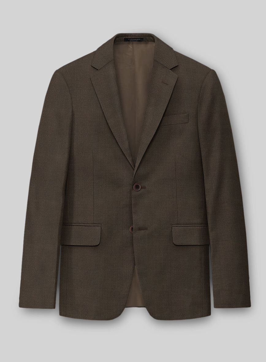 Italian Wool Twill Ismar Jacket - StudioSuits