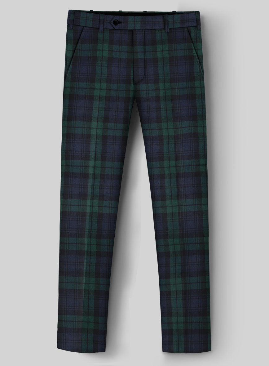 Italian Wool Vidal Pants - StudioSuits
