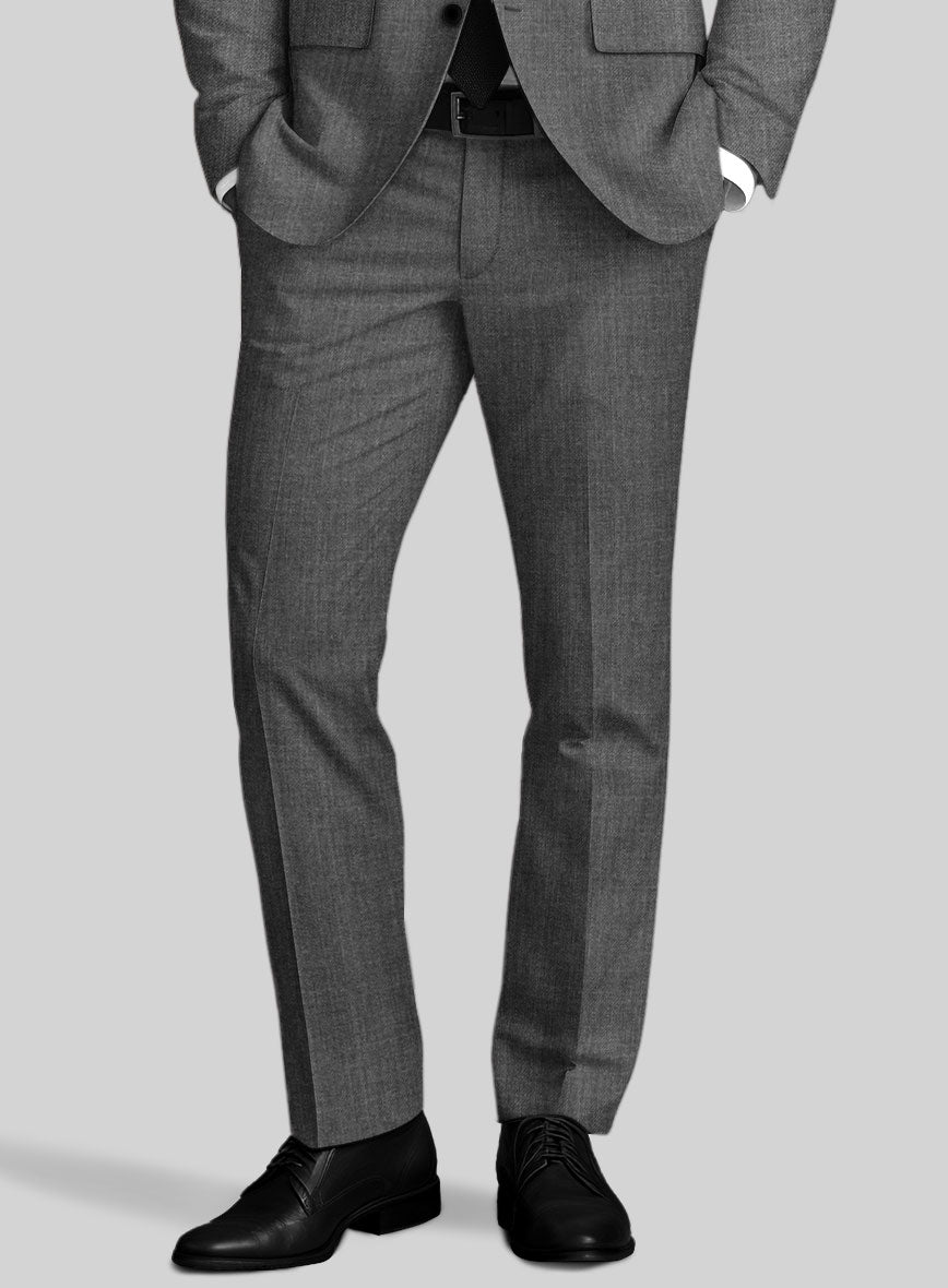 Italian Wool Yorento Pants - StudioSuits