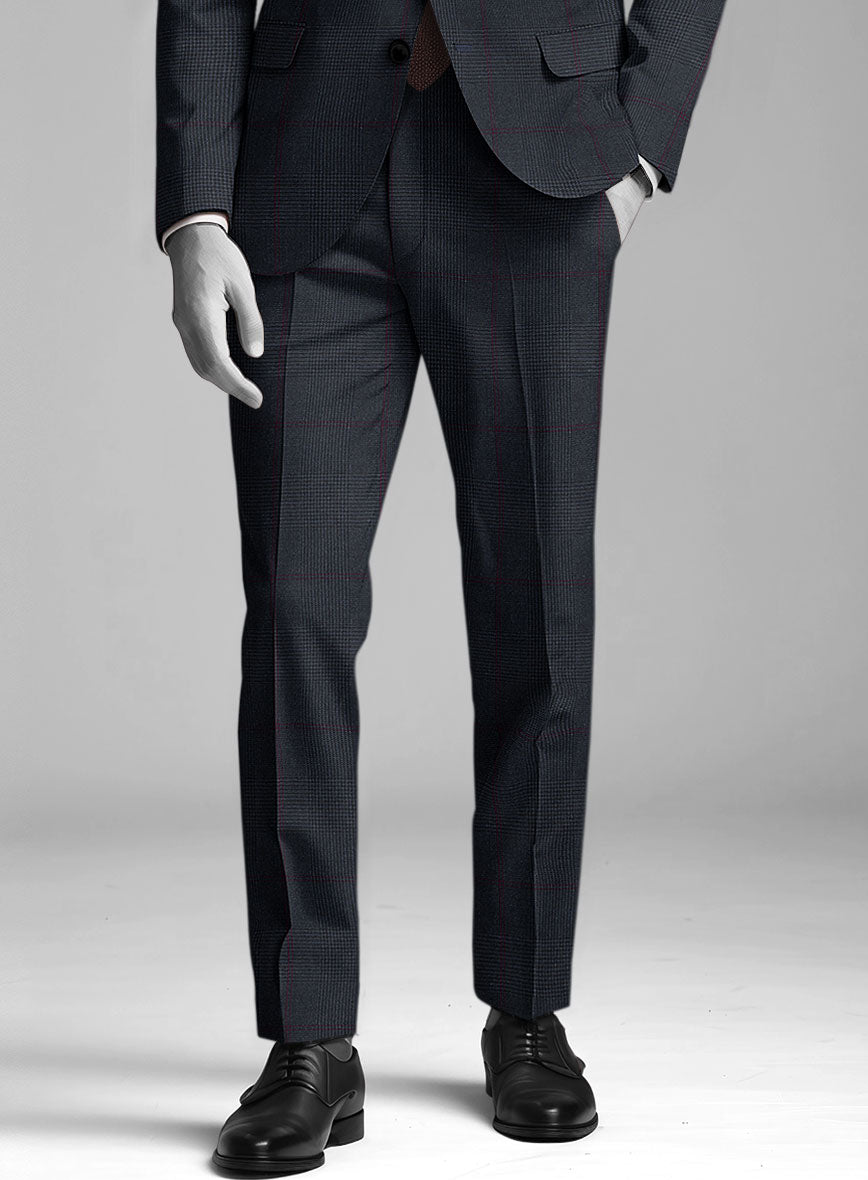 Italian Wool Zaborelli Pants - StudioSuits
