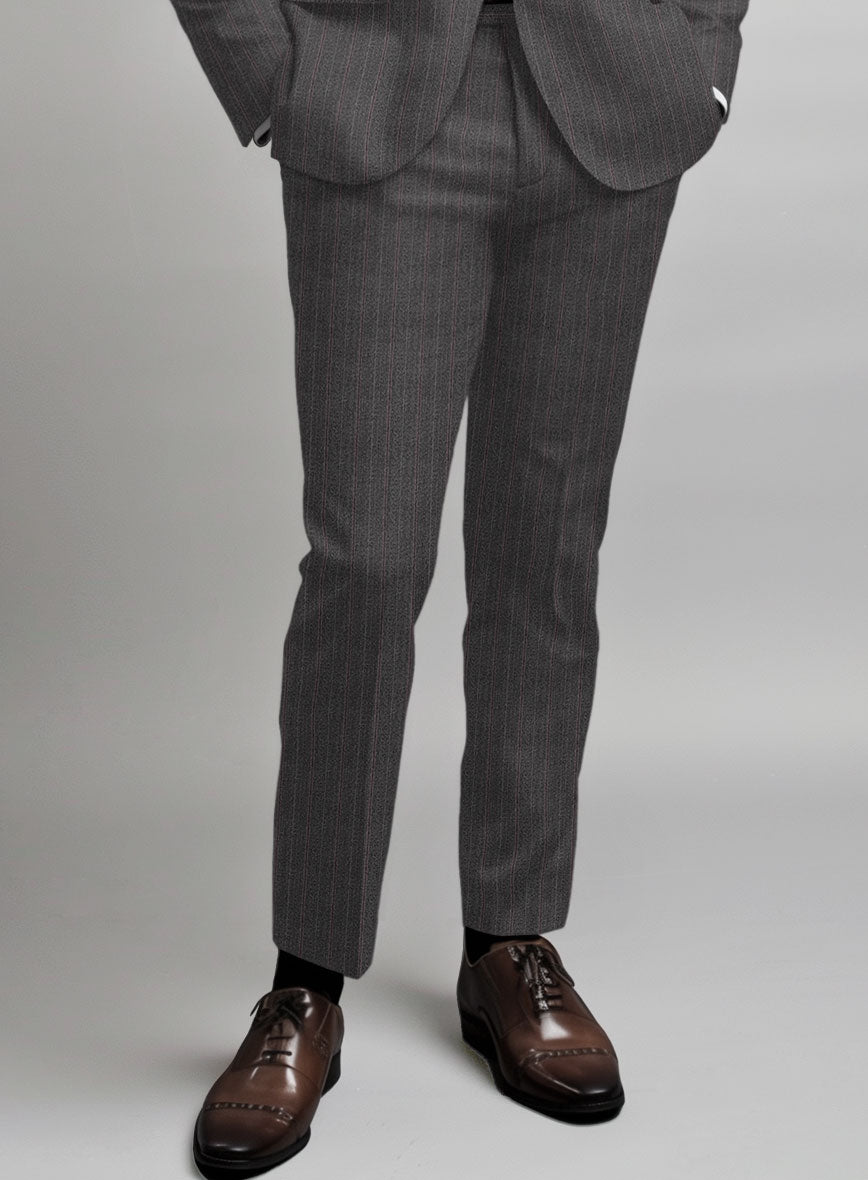 Italian Wool Zandero Pants - StudioSuits