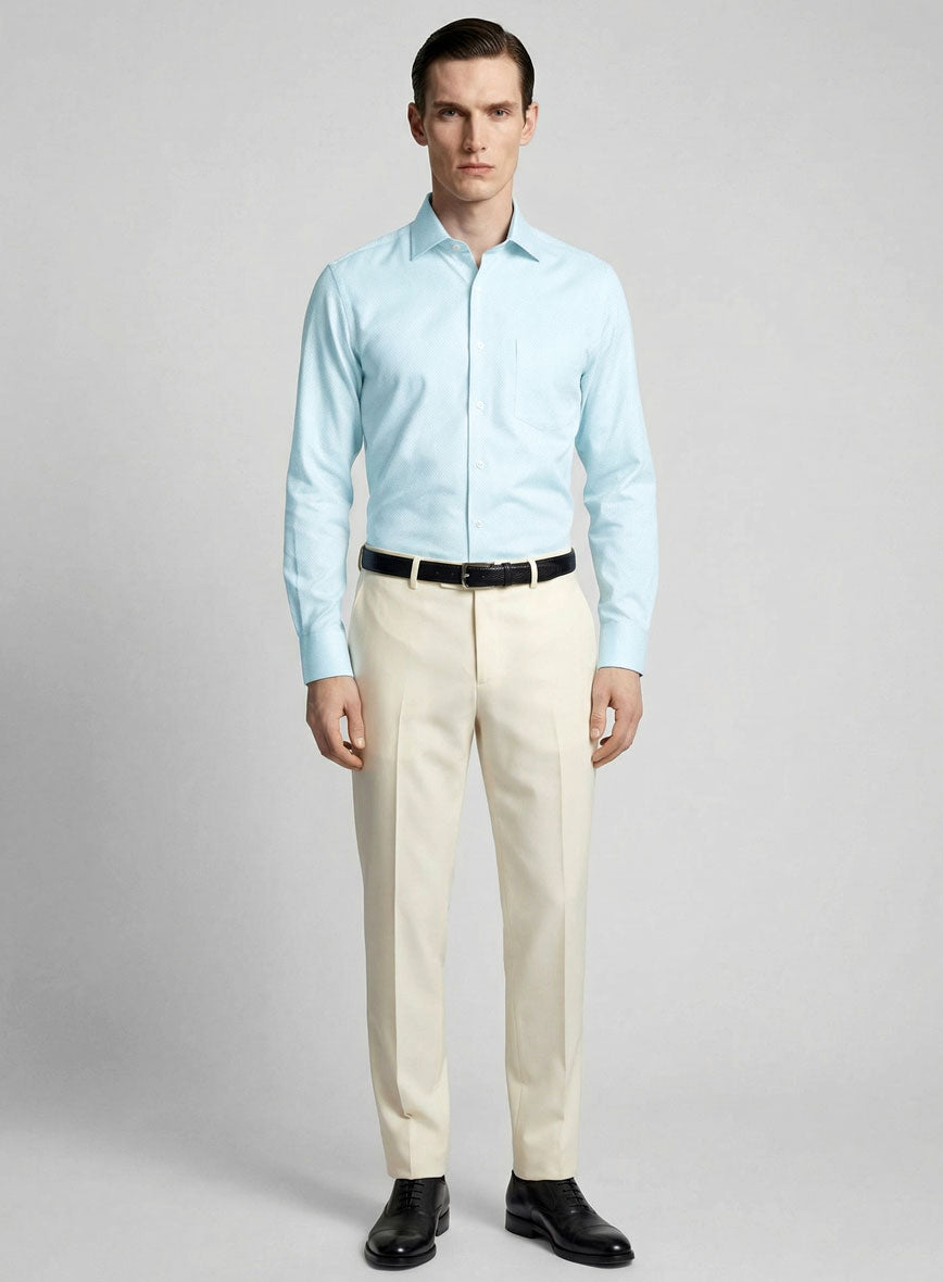 Italian Zephyr Weave Shirt - StudioSuits