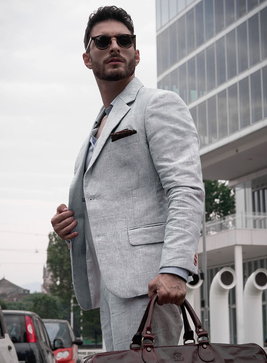 argue★ANTIQUE DUSTY DYE LINEN JACKET★リネン AA02 - Sailor Linen Jacket - Plus- Pre-order - Ship in 6 to