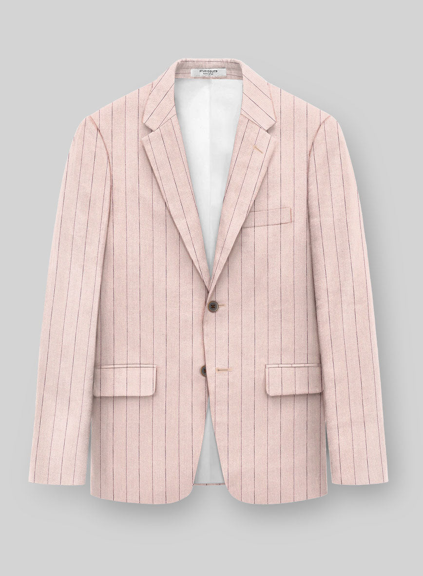 Italian Linen Cemto Jacket - StudioSuits