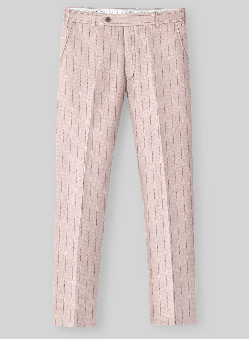 Italian Linen Cemto Pants - StudioSuits