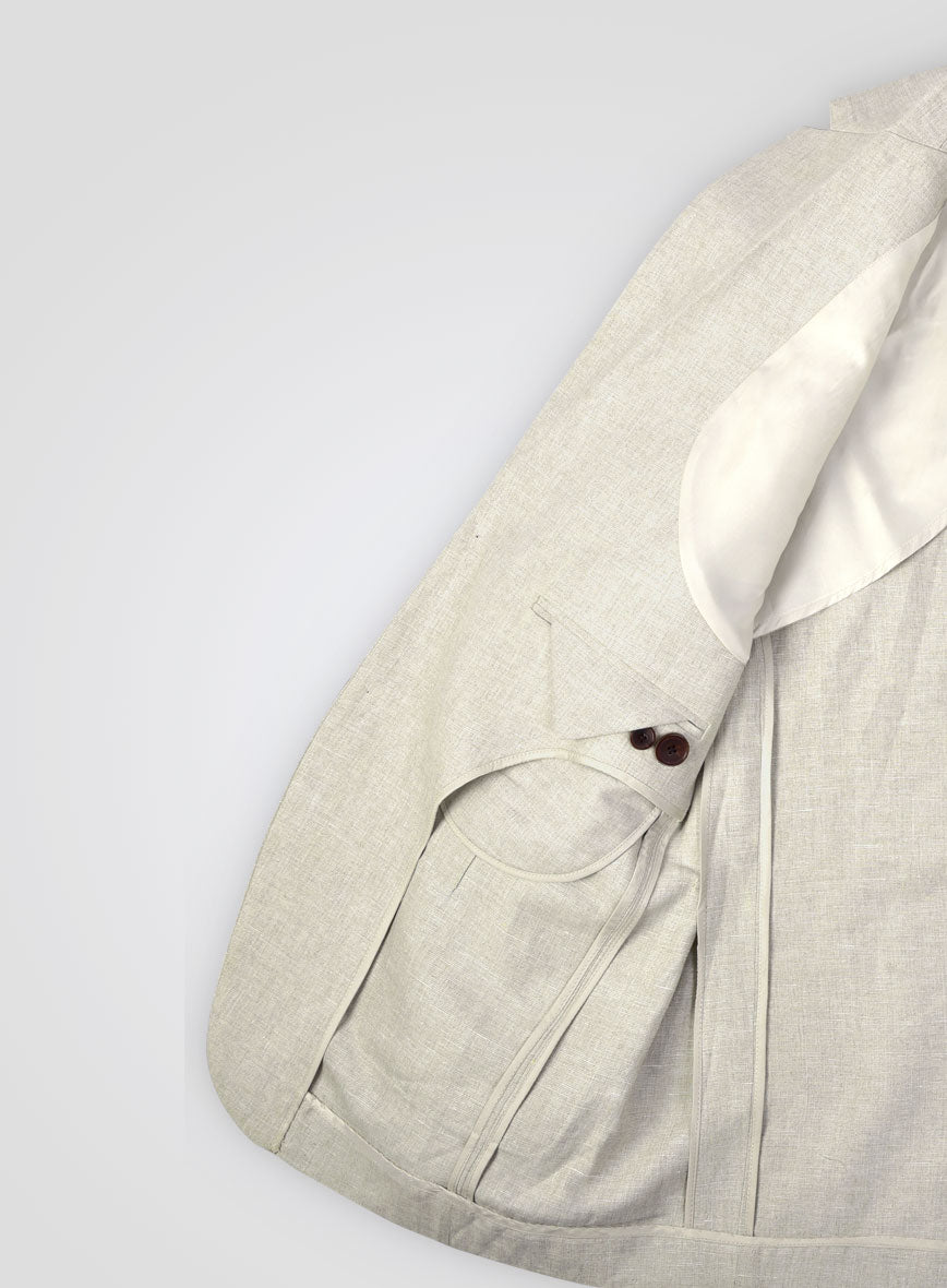 Italian Linen Unstructured Jacket – StudioSuits