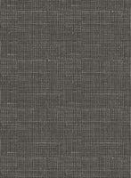 Italian Murano Mini Houndstooth Gray Wool Linen Jacket - StudioSuits