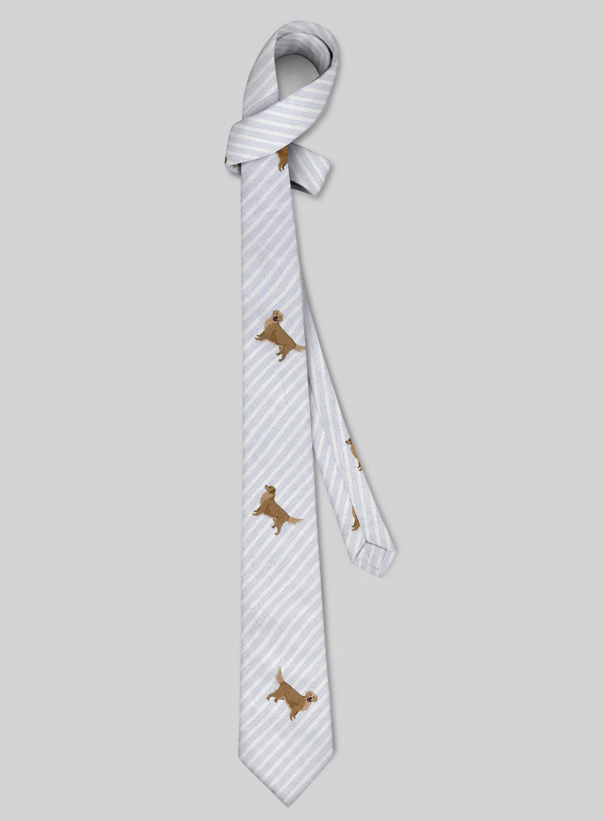 Italian Cotton Tie - Retriever - StudioSuits
