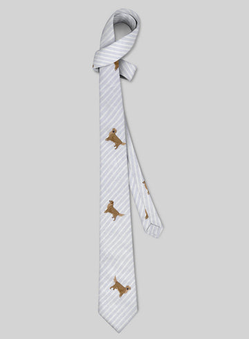 Italian Cotton Tie - Retriever - StudioSuits