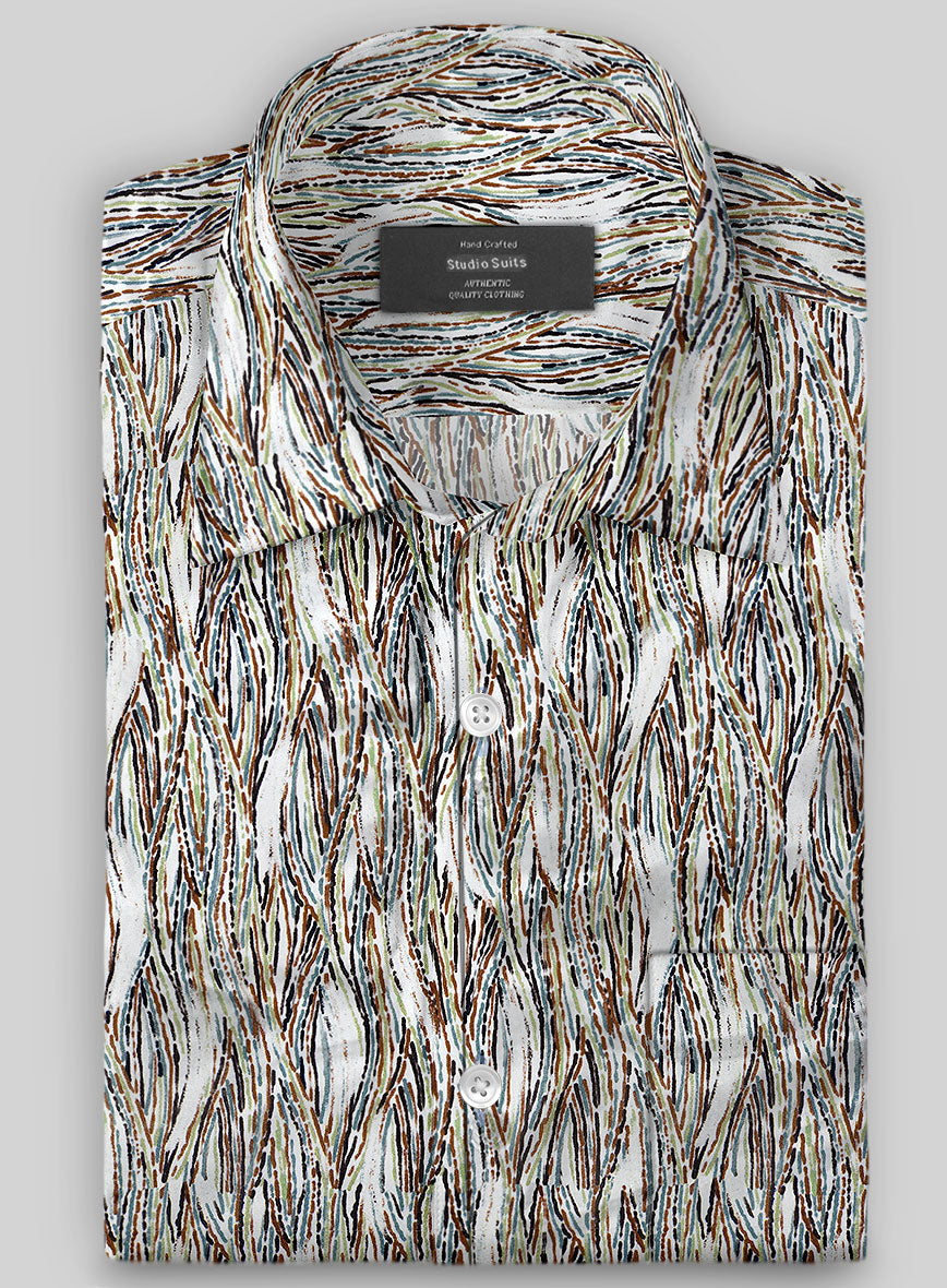 Italian Cotton Texora Shirt - StudioSuits