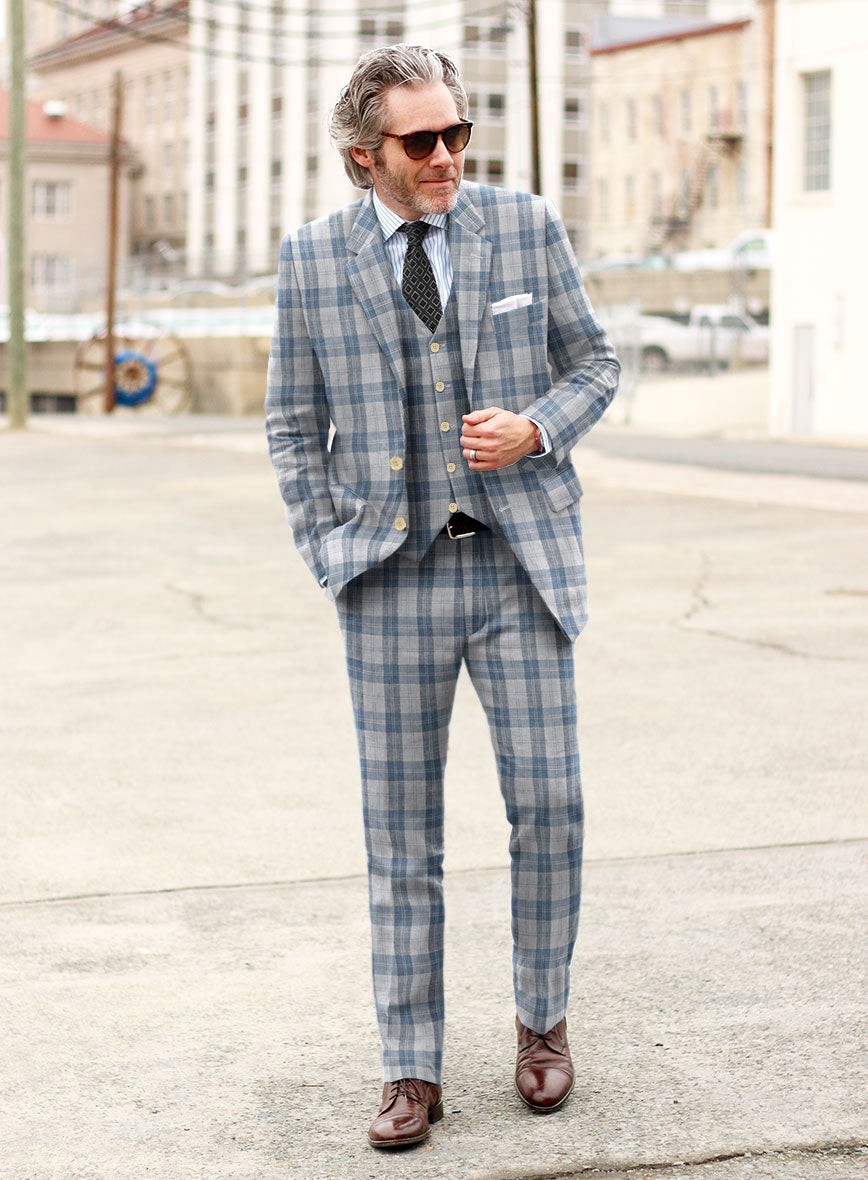 Italian Linen Eliez Suit - StudioSuits