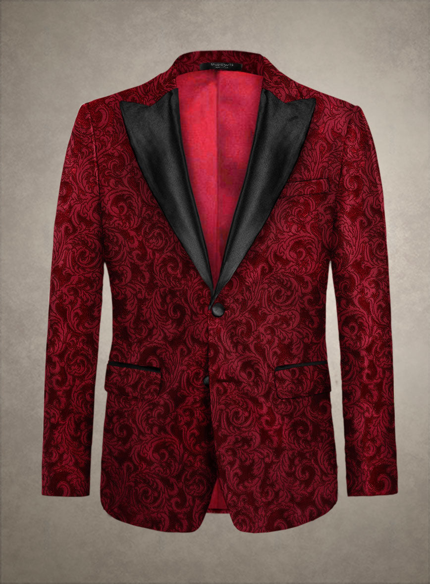 Italian Silk Ardian Tuxedo Blazer - StudioSuits