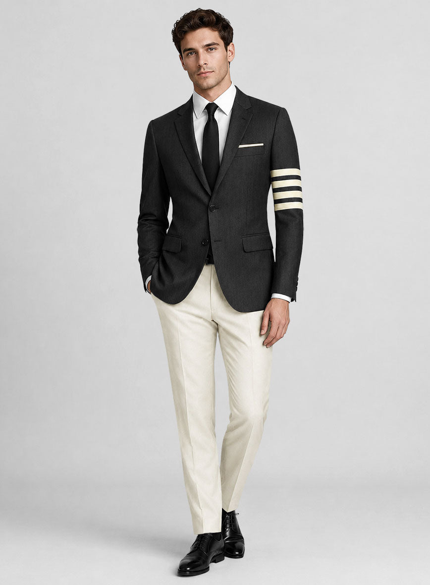 Ivory Bar Jacket - StudioSuits