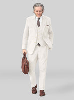 Ivory Corduroy Suit - StudioSuits