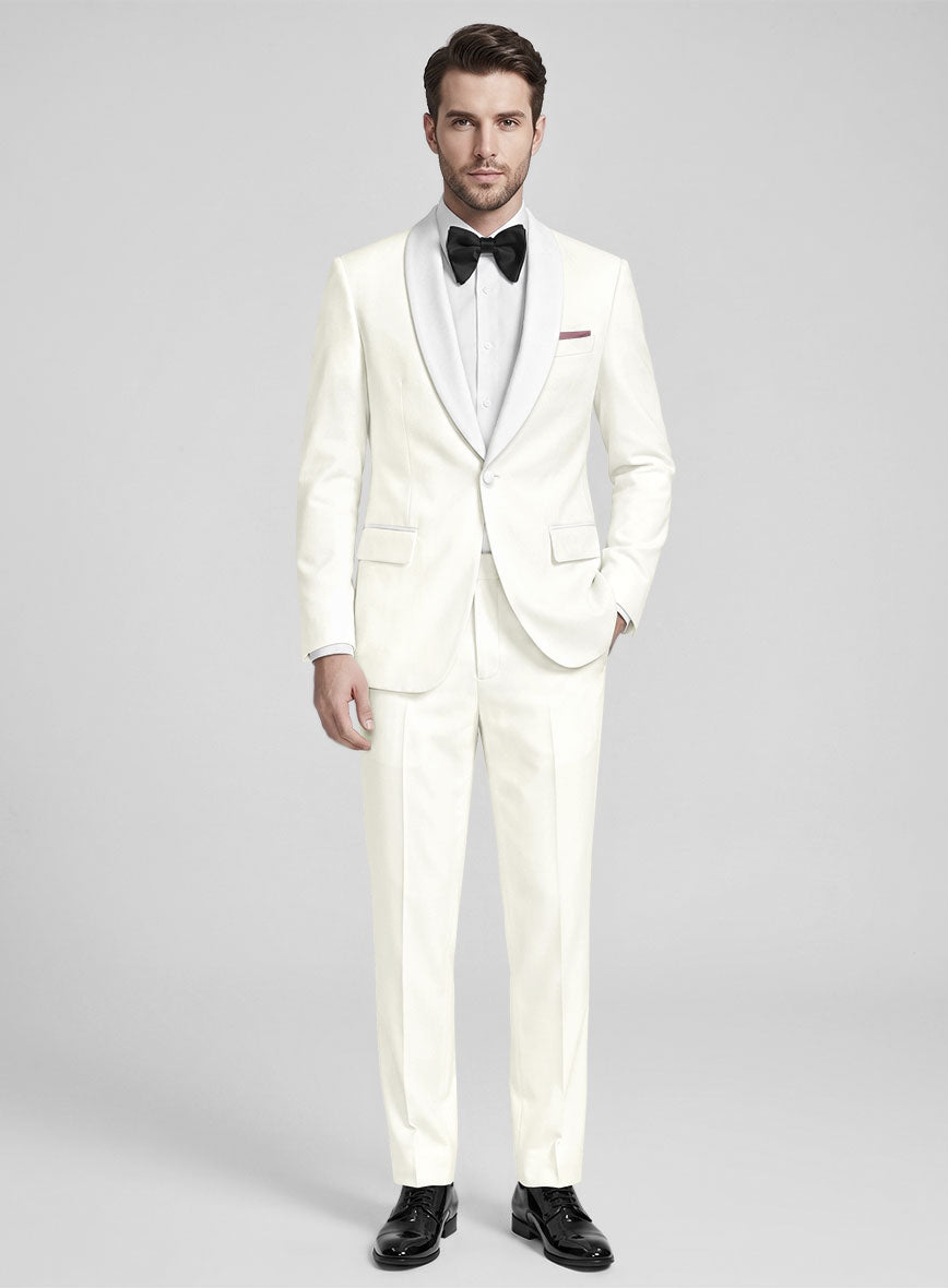 Ivory Tuxedo Suit - StudioSuits