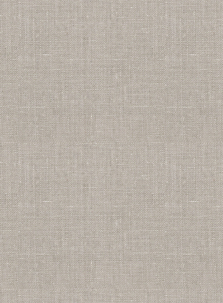 Ivy Beige Linen Shorts - StudioSuits
