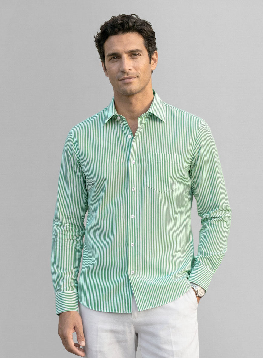Ivy League Cotton Shirt - StudioSuits