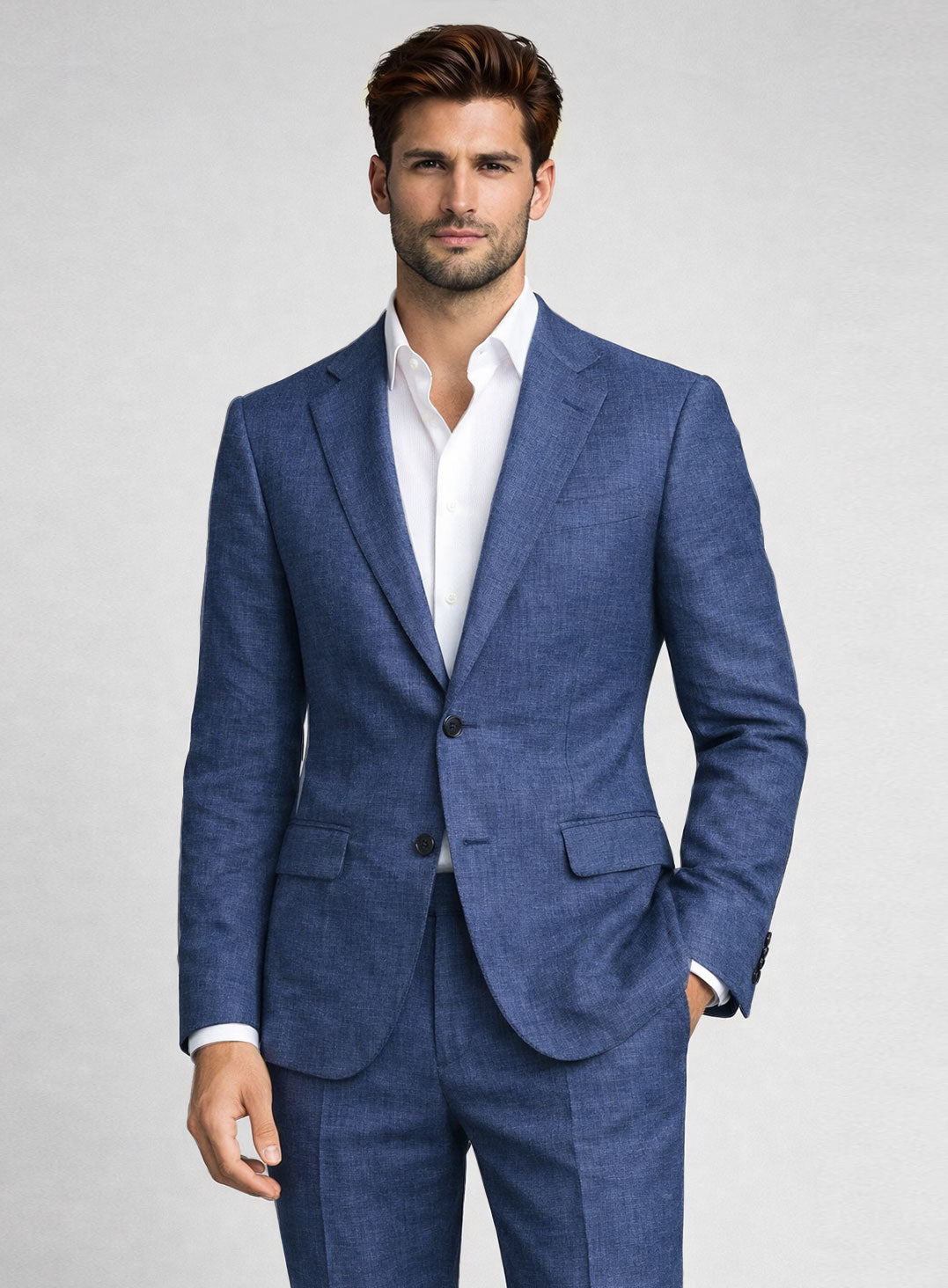 Solbiati Art Du Lin Linen Jackets - StudioSuits