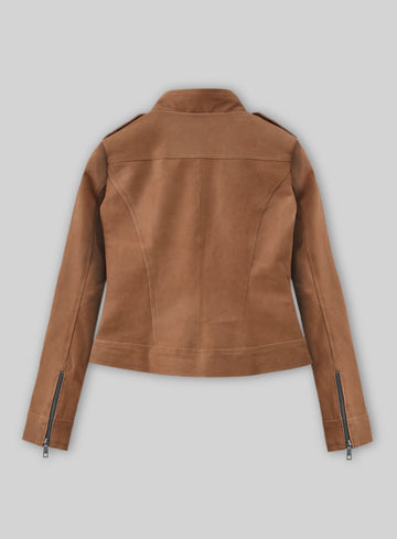 Women's Once Upon A Time Leather Jacket - StudioSuits