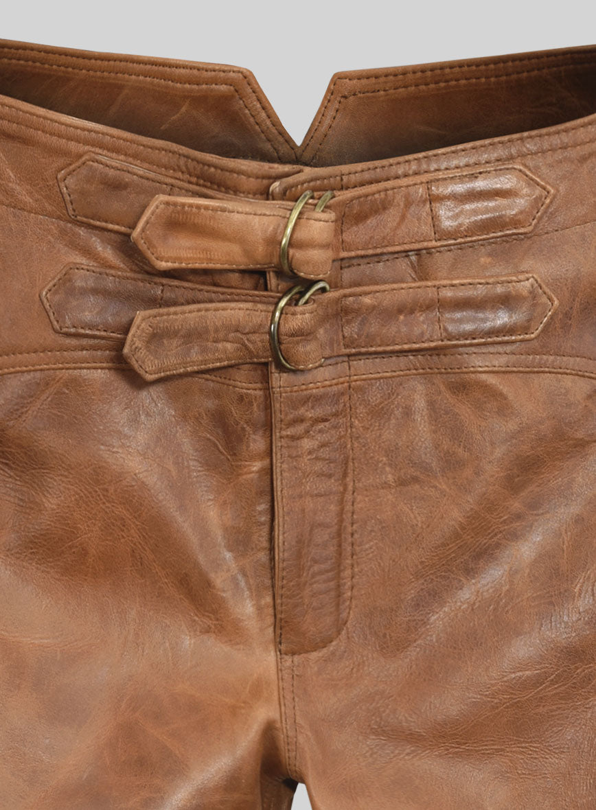 Jim Leather Pants - StudioSuits