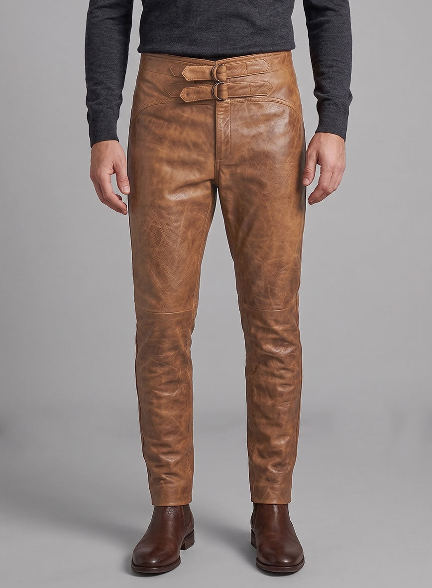 Jim Leather Pants - StudioSuits