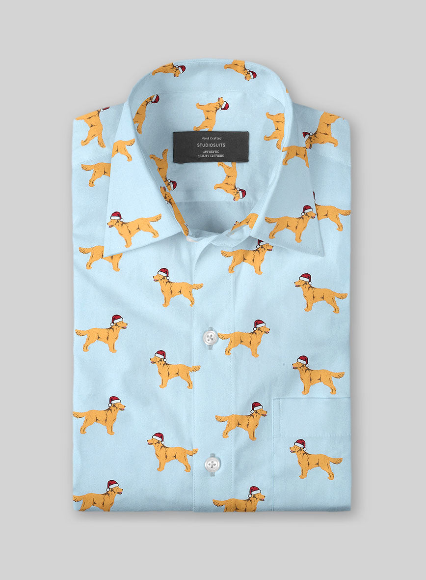 Jolly Retriever Cotton Shirt - StudioSuits