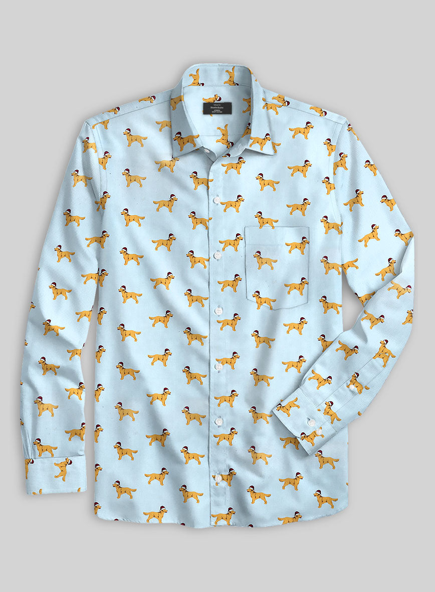 Jolly Retriever Cotton Shirt - StudioSuits