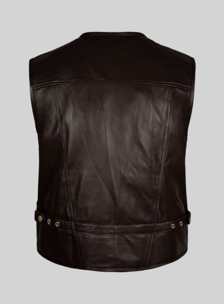 Jurassic World Leather Vest - StudioSuits