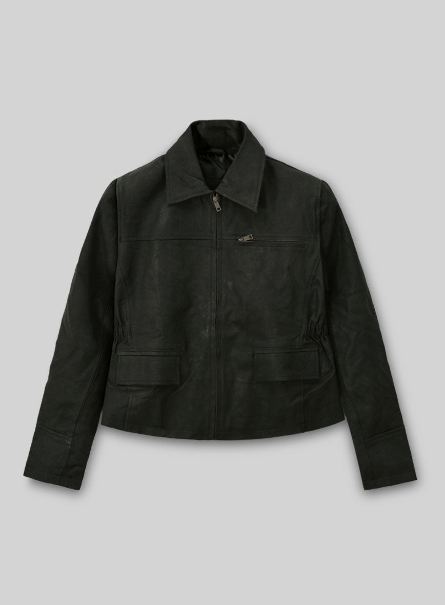 Women's Hunger Games Leather Jacket - StudioSuits