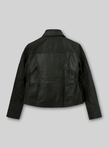 Women's Hunger Games Leather Jacket - StudioSuits