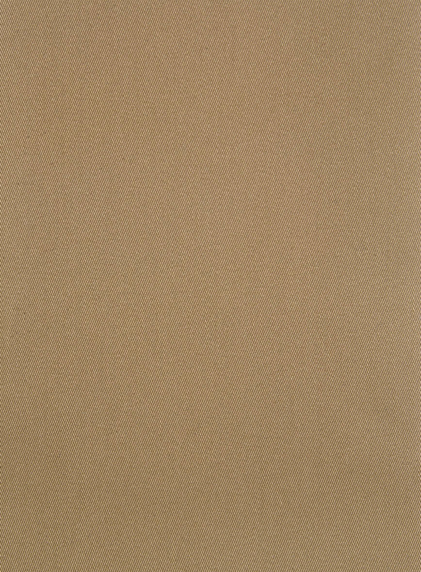 Khaki Napoli Stretch Light Weight Cotton Jacket - StudioSuits