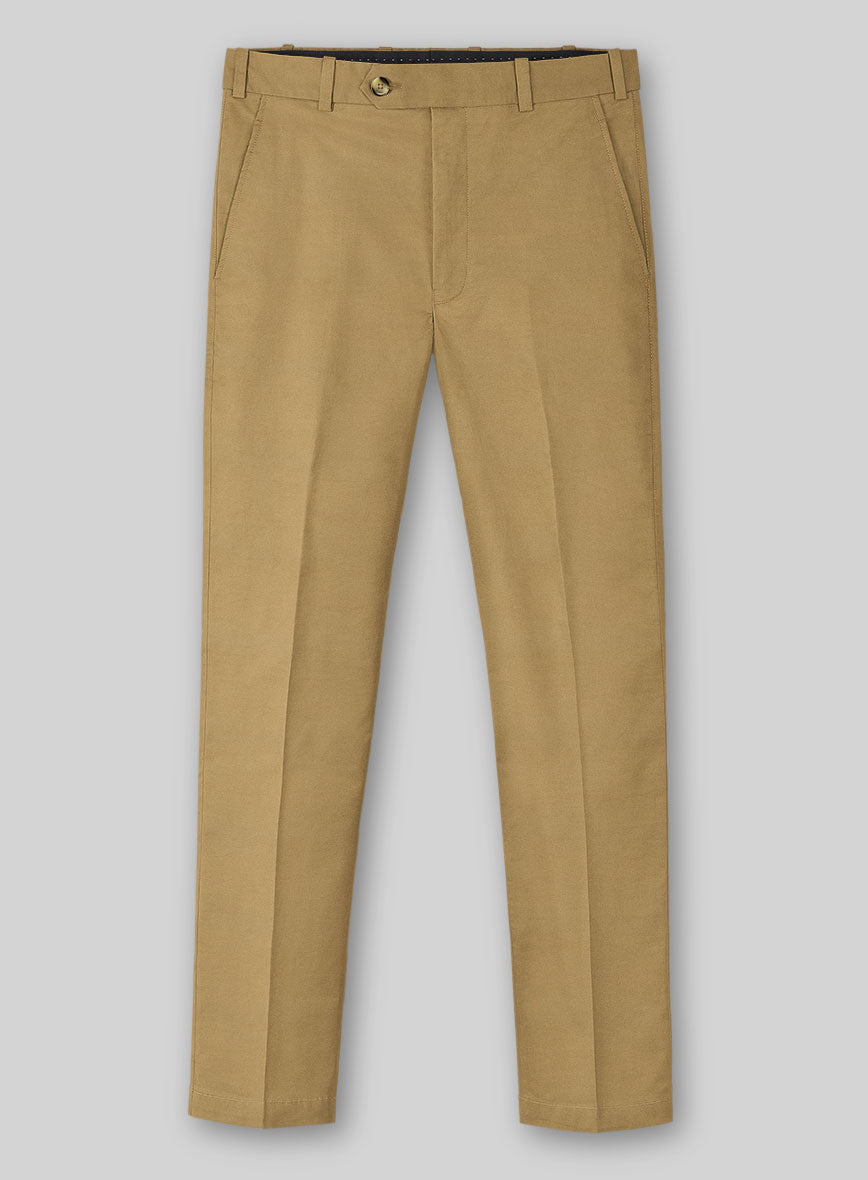 Khaki Stretch Chino Suit - StudioSuits