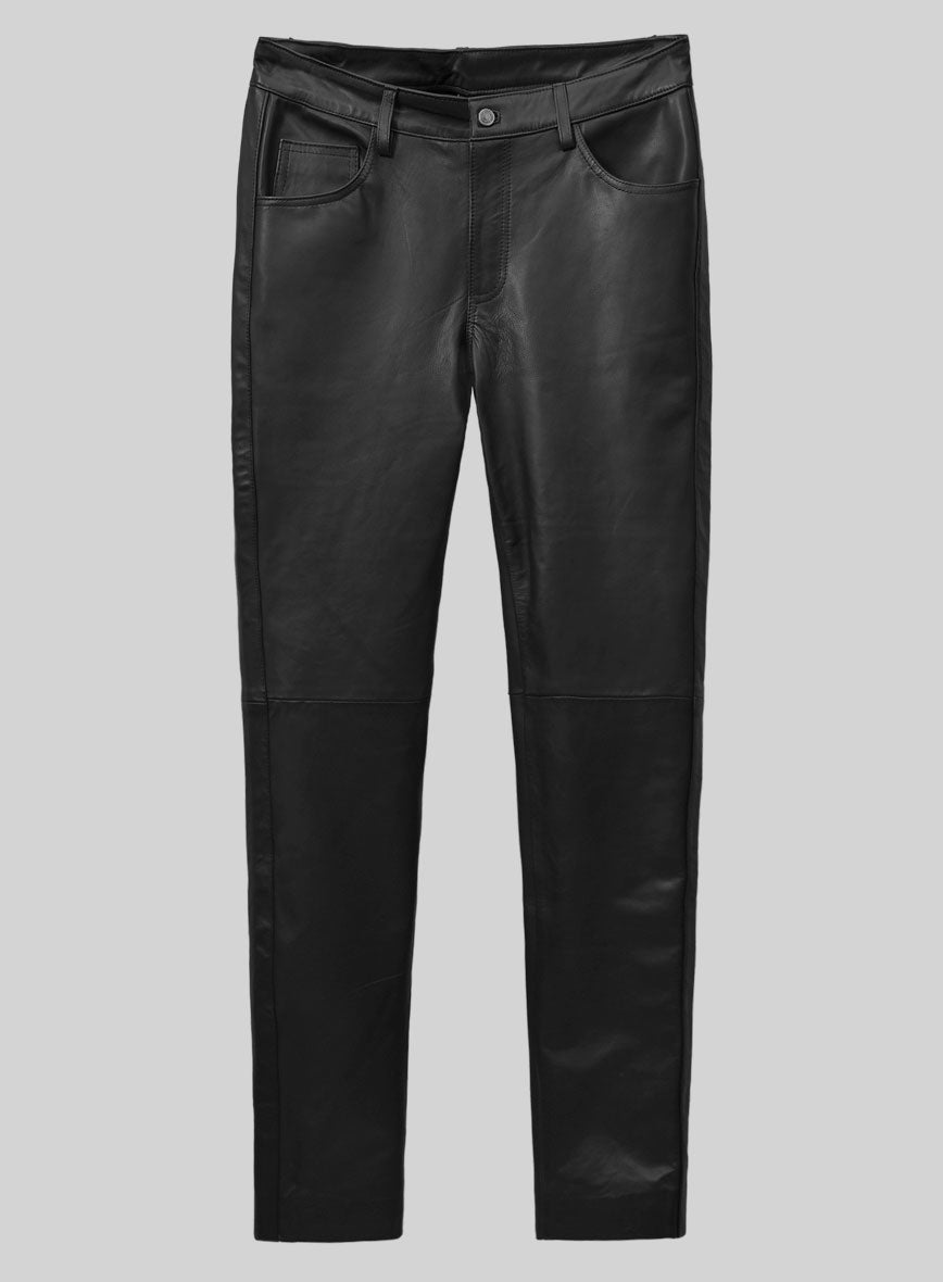 Kim Leather Jeans - StudioSuits