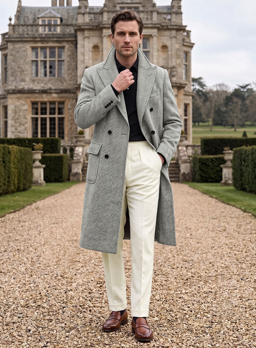 Kingsley Manor Overcoat - StudioSuits