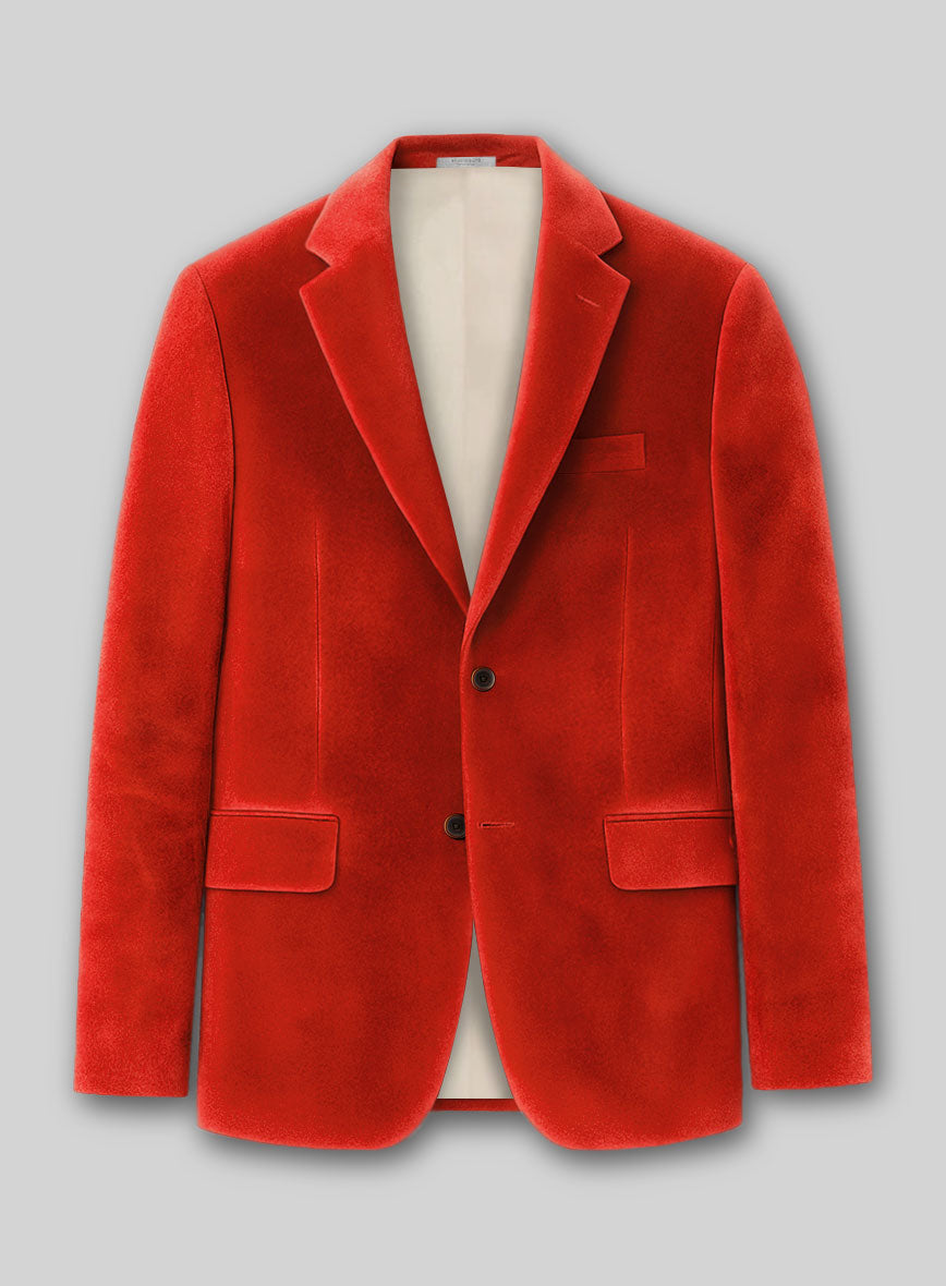 Kingsman Orange Velvet Suit – StudioSuits