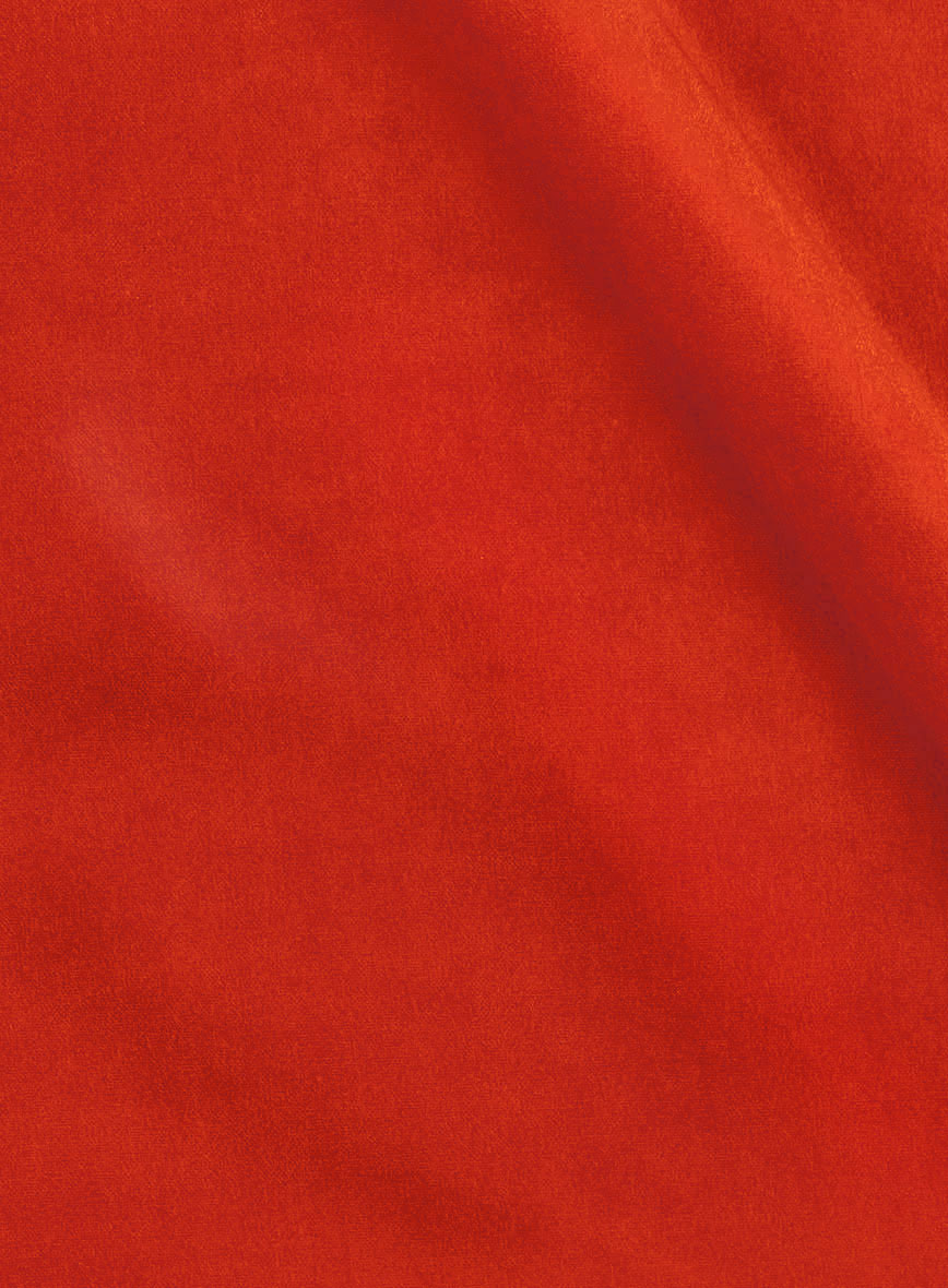 Kingsman Orange Velvet Tuxedo Jacket - StudioSuits