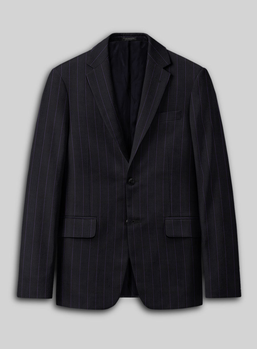 Lanificio Zegna Electa Corta Black Checks Wool Suit – StudioSuits