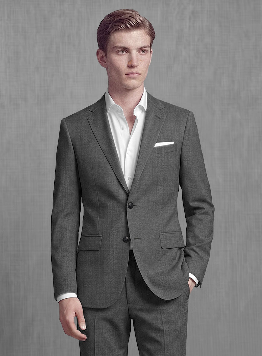 Lanificio Zegna Traveller Gray Wool Suit - StudioSuits