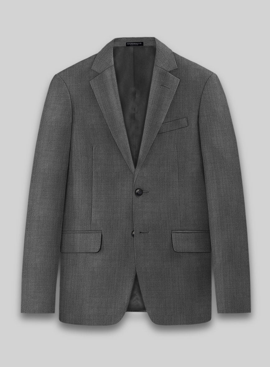 Lanificio Zegna Traveller Gray Wool Suit - StudioSuits