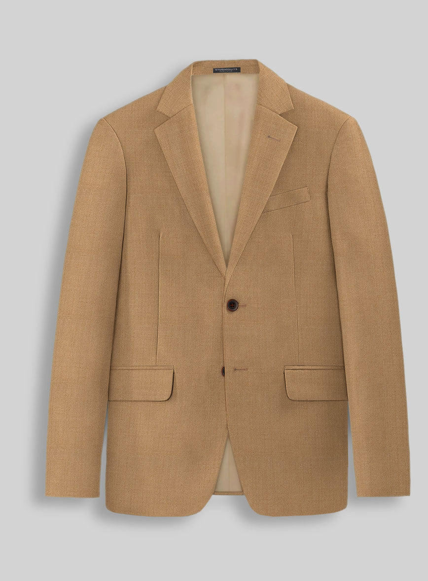 Lanificio Zegna Trofeo Copper Wool Jacket - StudioSuits