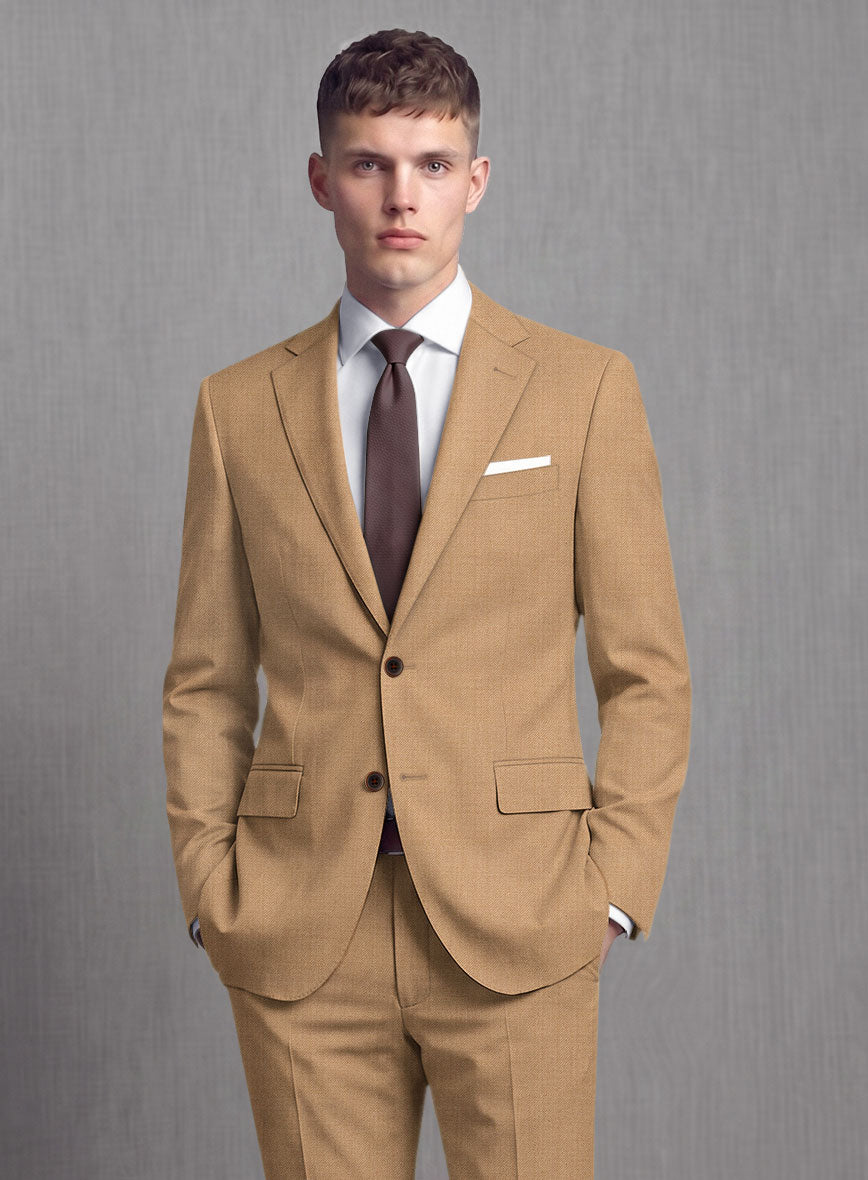 Lanificio Zegna Trofeo Copper Wool Jacket - StudioSuits