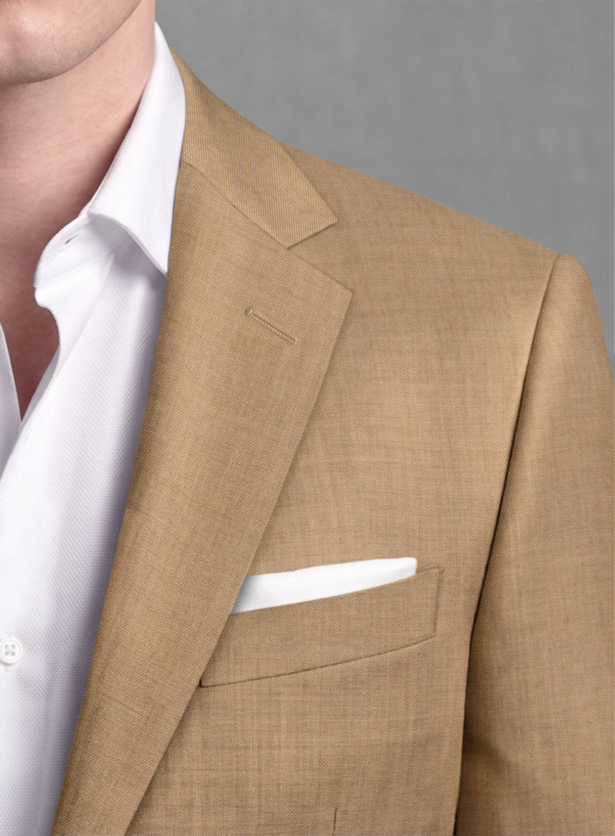 Lanificio Zegna Trofeo Copper Wool Jacket - StudioSuits