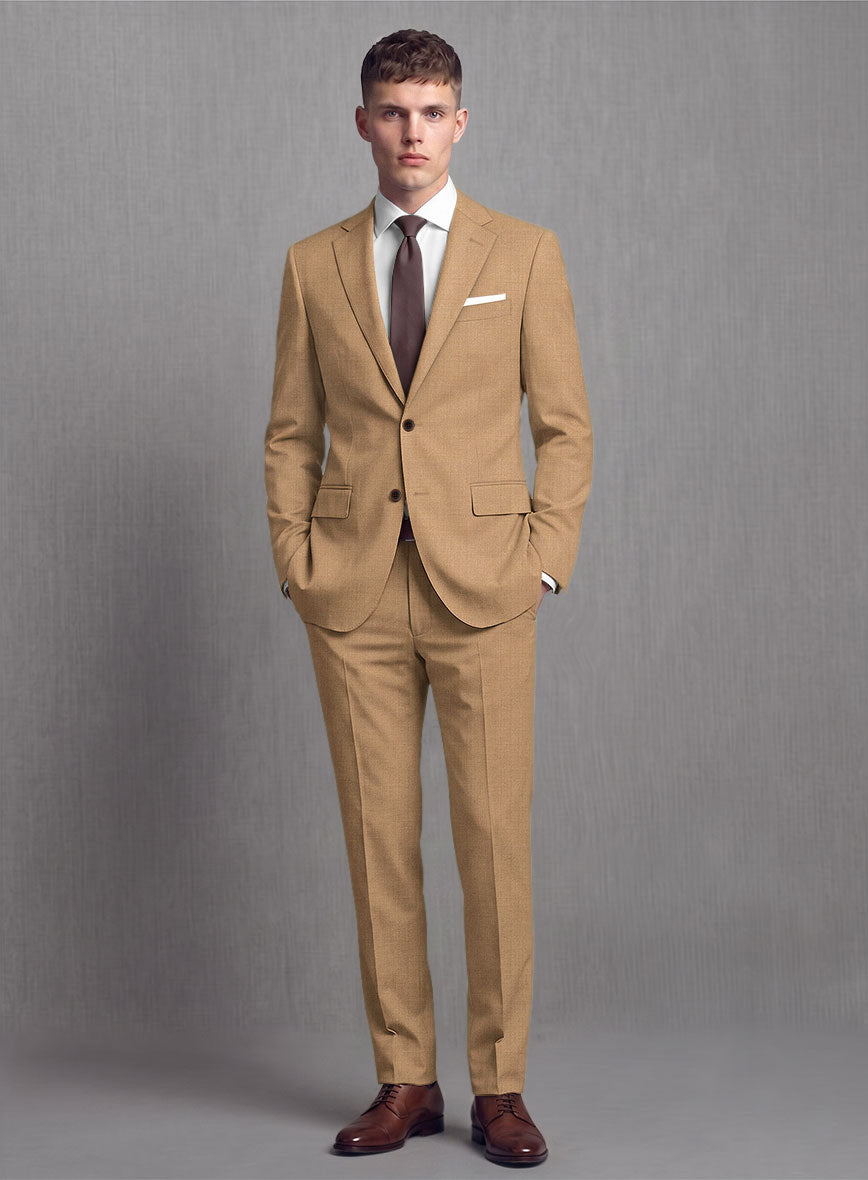 Lanificio Zegna Trofeo Copper Wool Suit - StudioSuits
