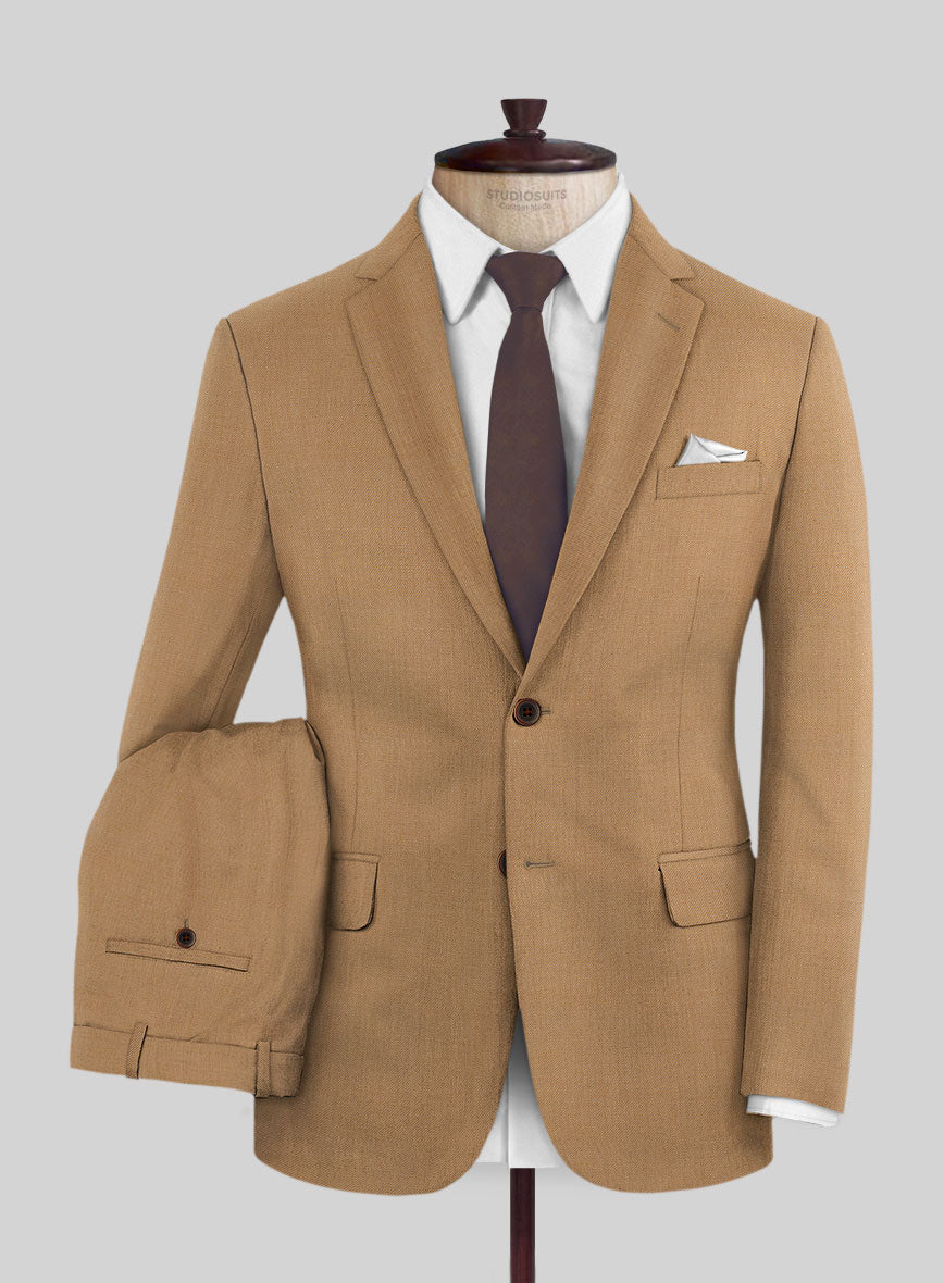 Lanificio Zegna Trofeo Copper Wool Suit - StudioSuits
