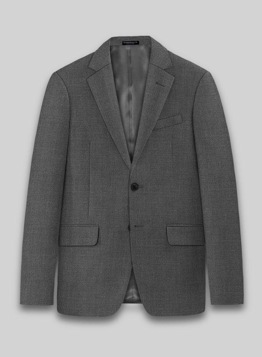 Lanificio Zegna Trofeo Dune Gray Wool Suit - StudioSuits