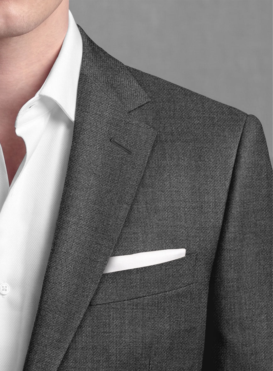 Lanificio Zegna Trofeo Dune Gray Wool Suit - StudioSuits