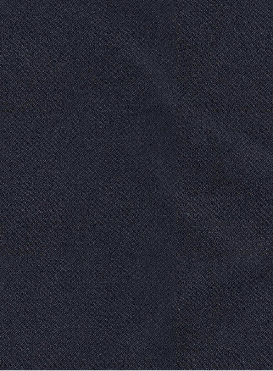 Lanificio Zegna Trofeo Ebony Blue Wool Suit - StudioSuits